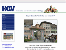 Tablet Screenshot of hgv-elgg.ch
